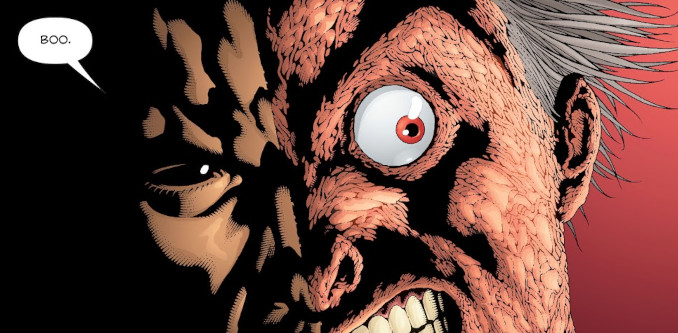 batman arkham double face