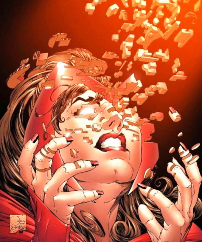 comics pouvoirs sorciere rouge