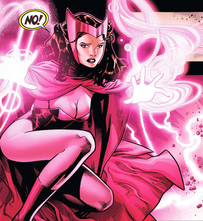 comics pouvoirs sorciere rouge