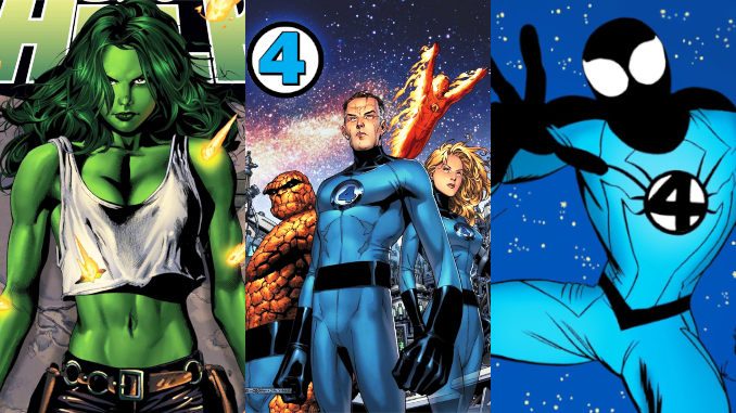 20 persos comics qui ont rejoint les 4 Fantastiques
