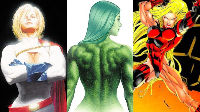 comics femmes musclées
