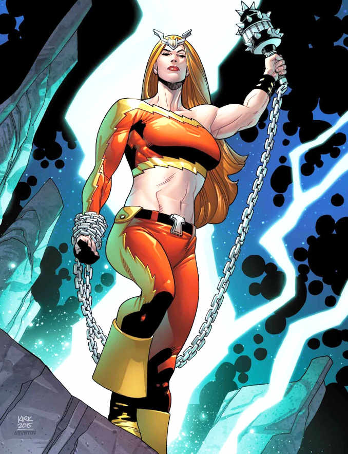 comics femmes musclées