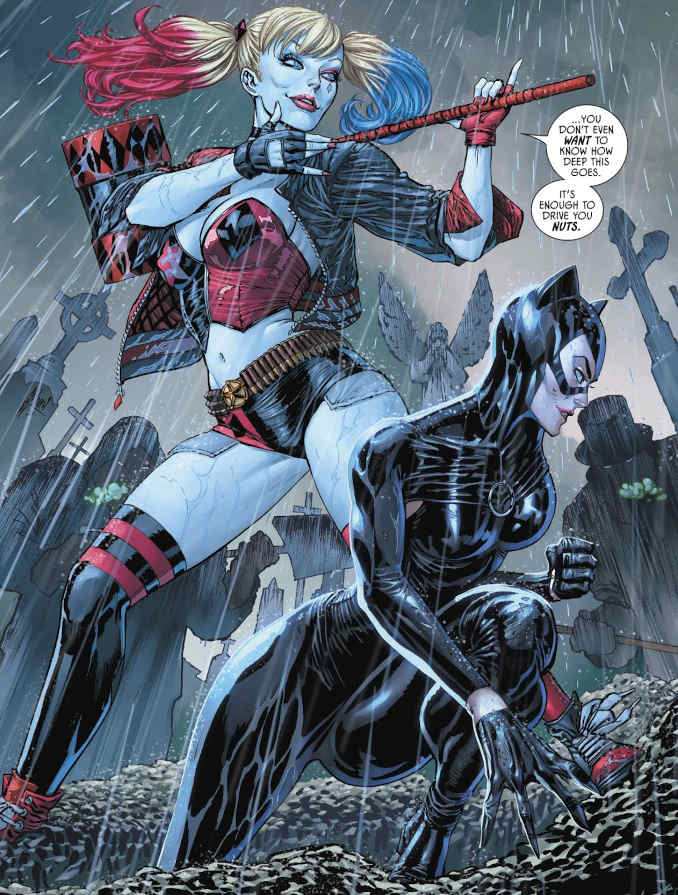 batman 88 harley quinn catwoman
