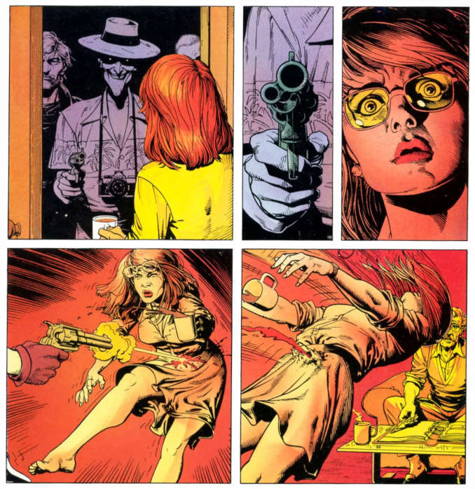 batman comics violents