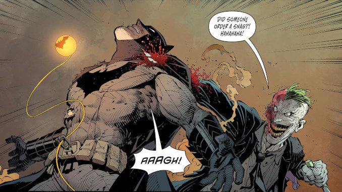 batman comics violents