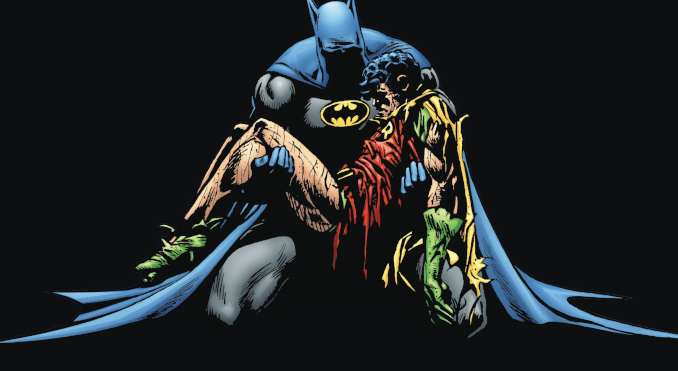 batman comics violents
