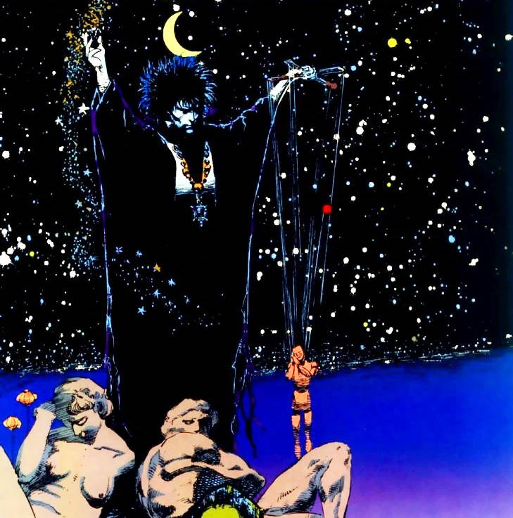 Sandman pouvoirs Morpheus comics serie Netflix omniscience