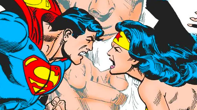 Superman vs Wonder Woman