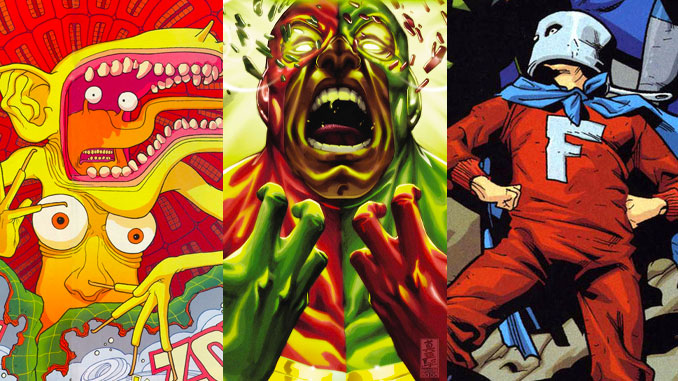 marvel personnages étranges bizarres